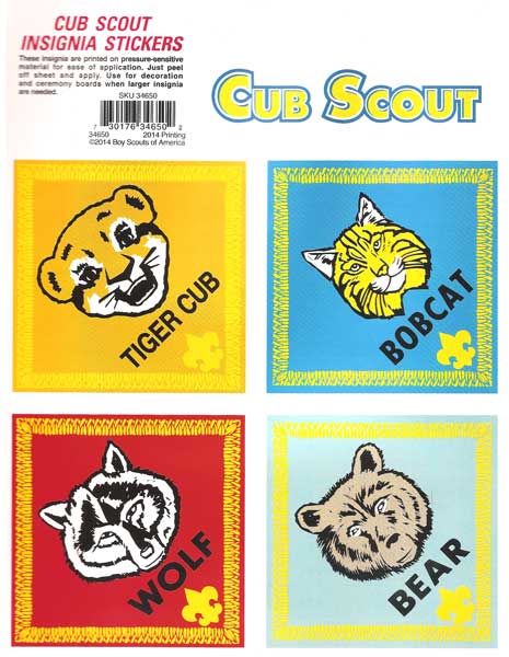 Cub Scouts Decals by Serigraphic Screen Print